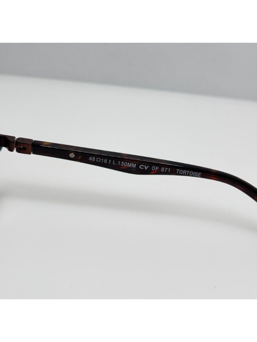 Ocean Pacific OP 871 Tortoise Eyeglasses Eye Glasses Frames 48-16-130 - Picture 5 of 6
